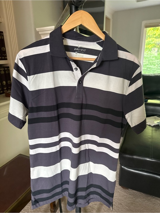 Nike Other - Nike Dry Player Stripe Golf Polo